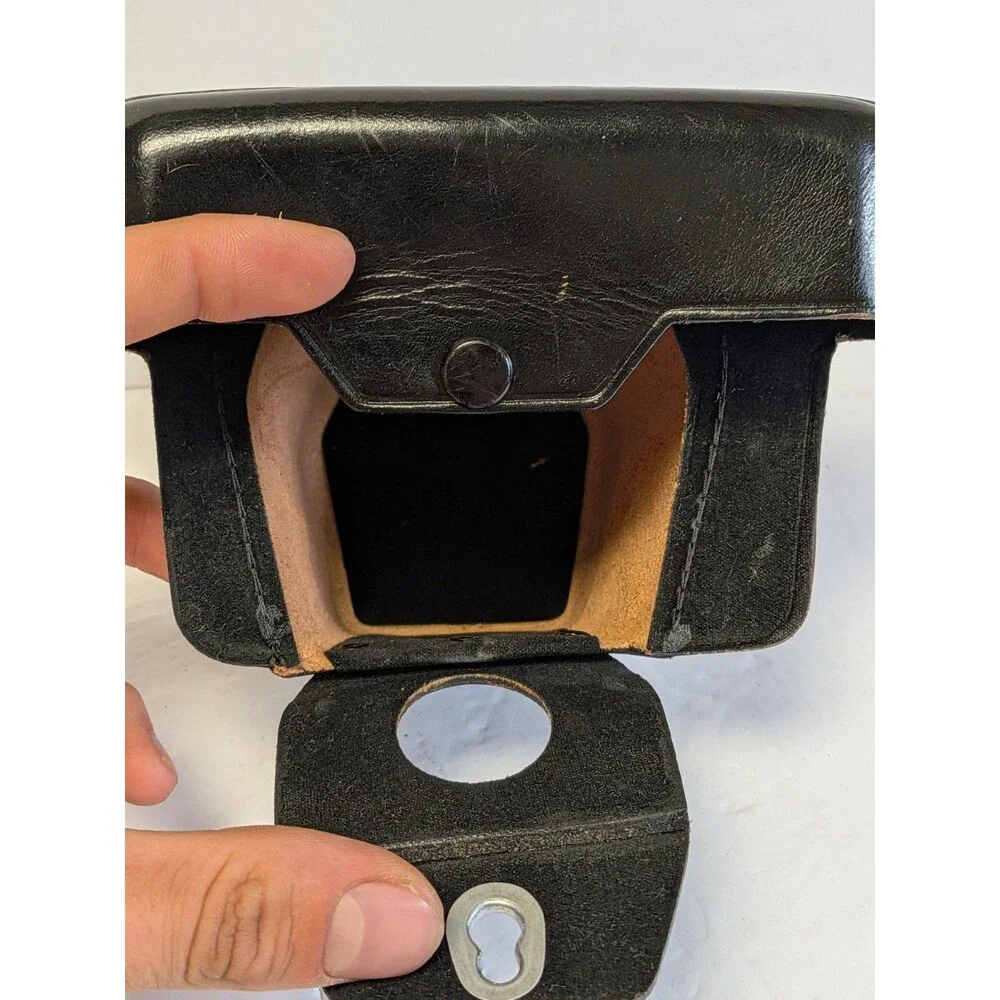 UPPER PART FROM GENUINE LEATHER CASE FOR CANON FT QL CAMERA EXCELLENT CONDITION